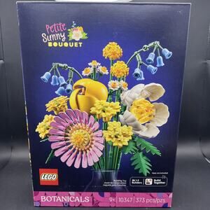 LEGO Botanicals Petite Sunny Bouquet Flower Building Set 10347
